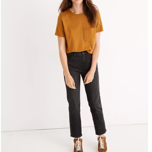 Madewell Denim - Madewell The Perfect Vintage Crop Jean in Sumner Wash Size 25